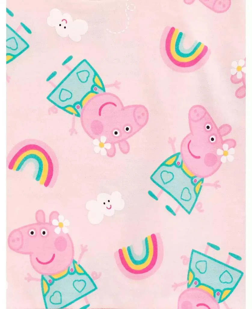 Peppa Pig Girls French Terry Sweatshirt Toddler |Child 3