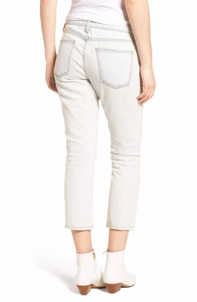 Current Elliott Current/Elliott - The Cropped Straight Leg Destroy Ankle Jean 3