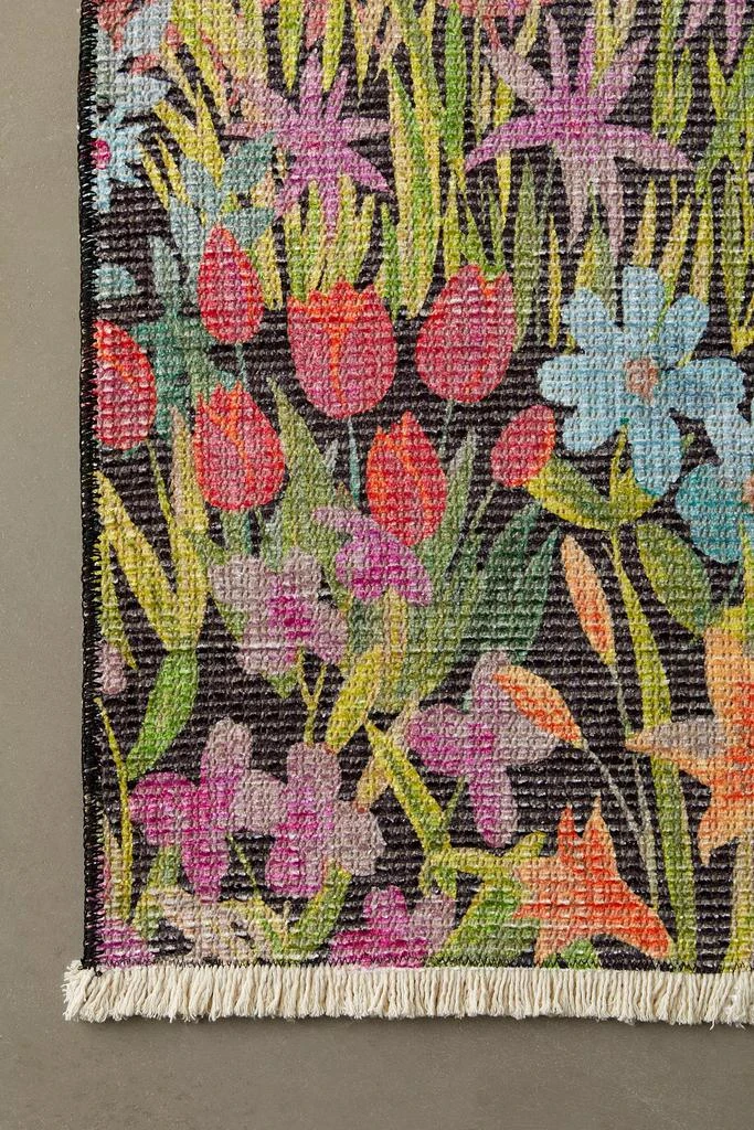 Urban Outfitters Wildflower Fields Printed Rug 4