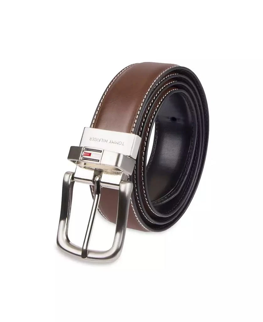 Tommy Hilfiger Leather Reversible Dress Men's Belt 2