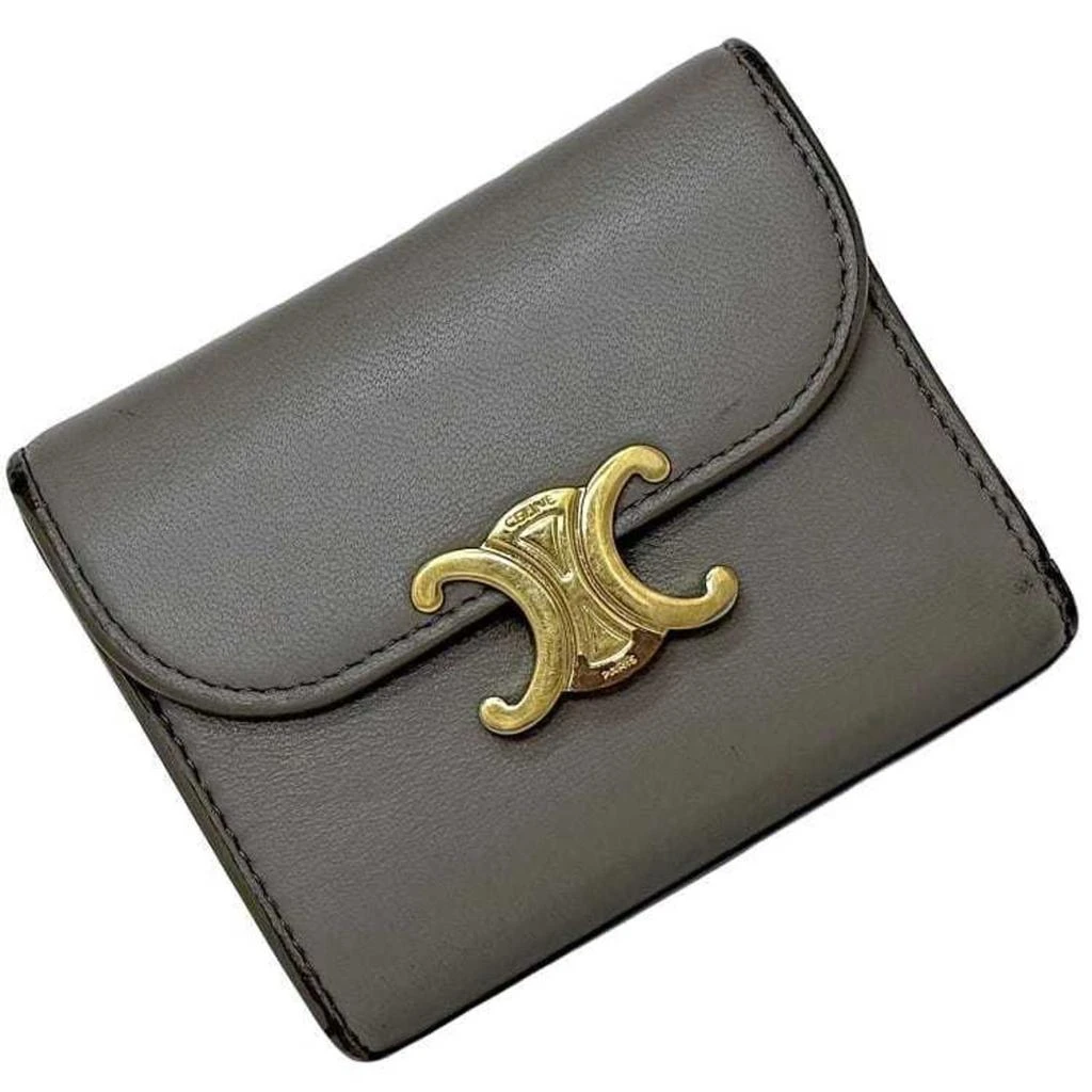 Celine Leather Wallet (Tri-Fold) (Pre-Owned) 1