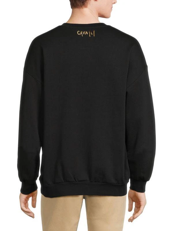Roberto Cavalli Animal Print Crewneck Sweatshirt 2