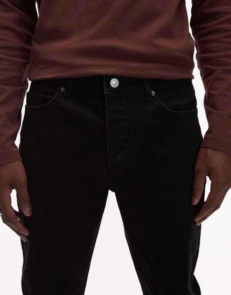 Topman Topman stretch skinny jeans in black 5