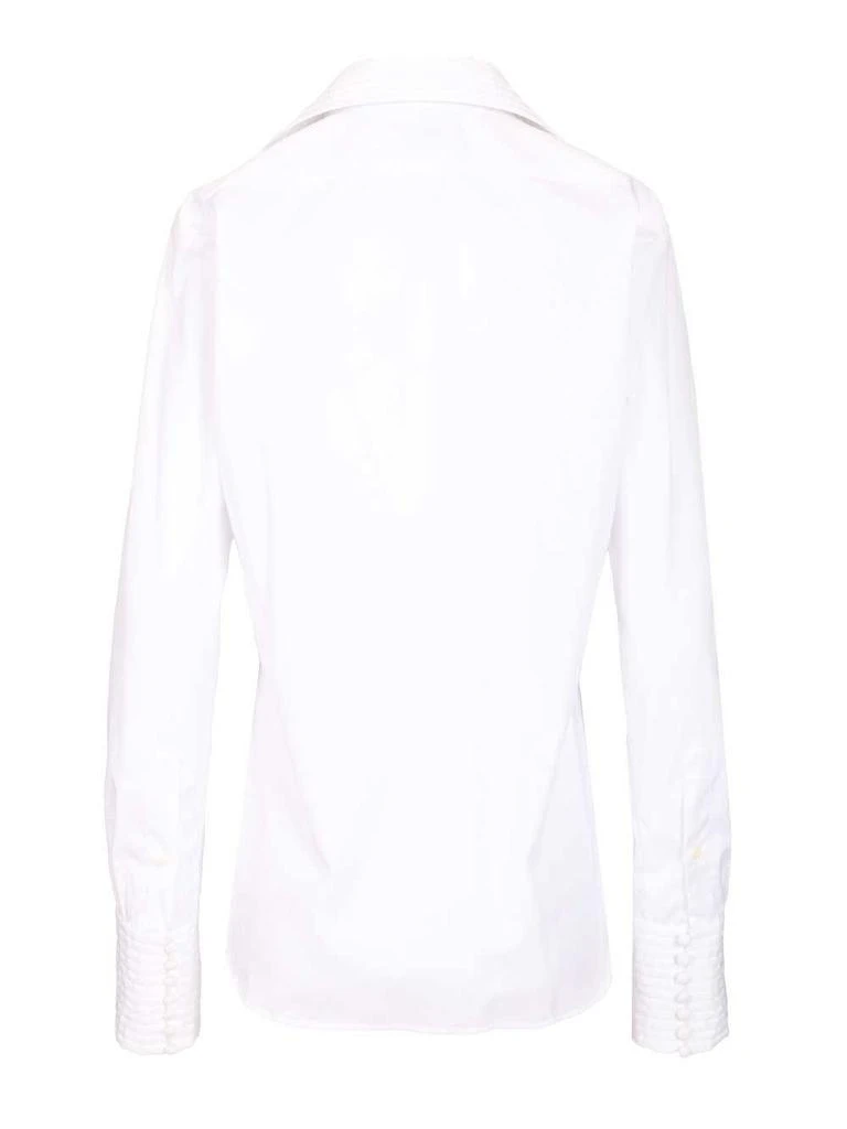 Dries Van Noten Dries Van Noten Long-Sleeved Poplin Shirt 2