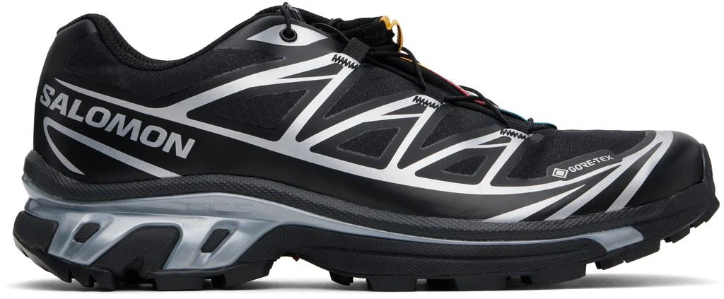 Salomon Black & Gray XT-6 GORE-TEX Sneakers 1