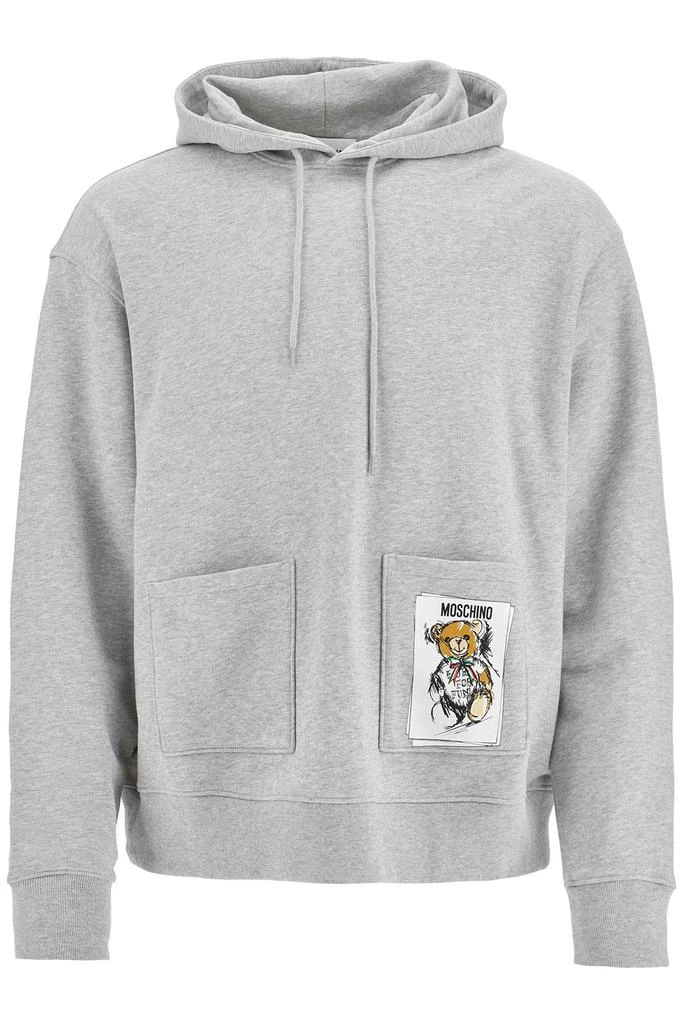 Moschino hooded teddy bear sweatshirt 1