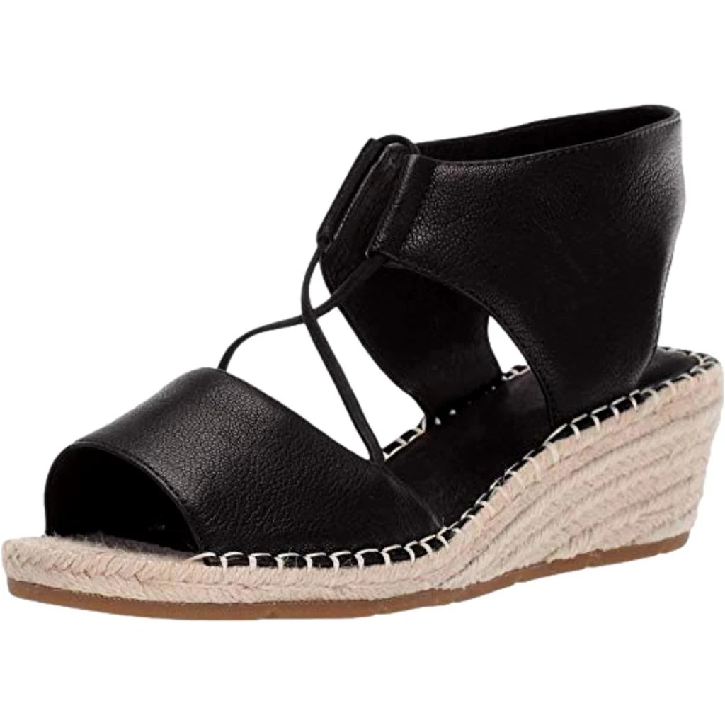 Eileen Fisher Agnes Black Tumbled Leather  AGNES-TL-001 Women
s