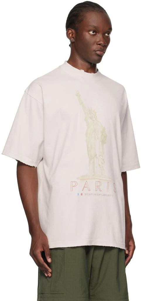 Balenciaga Off-White 'Paris Liberty' T-Shirt 2