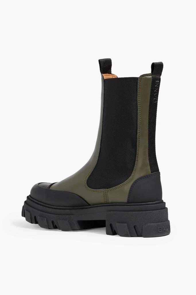 Ganni Leather Chelsea boots 3
