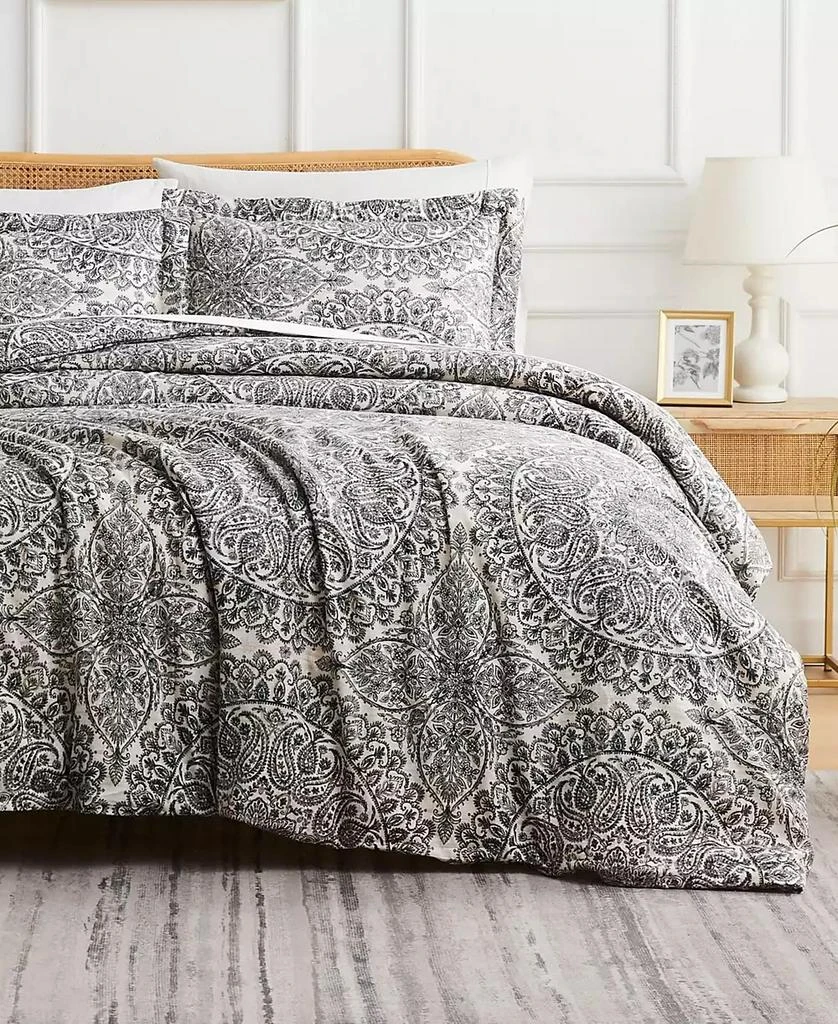 SOUTHSHORE FINE LINENS Ashanti Microfiber 2 Piece Duvet Cover Set 3