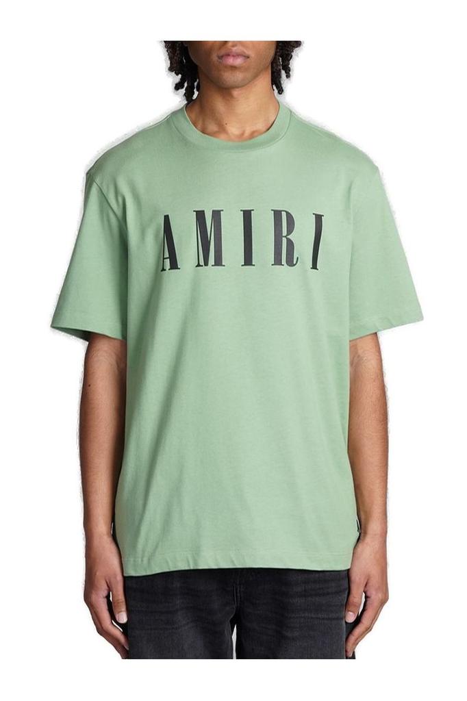AMIRI♦洗練ロゴが映える♪ クラシッククルーネックTシャツ AMIRI ロゴ Tシャツ | ブラック | FARFETCH JP