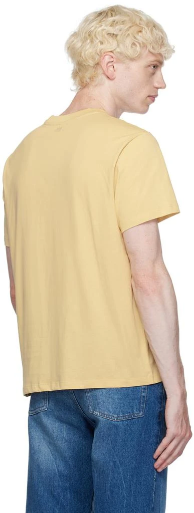 AMI Paris Yellow Ami de Cœur T-Shirt 3