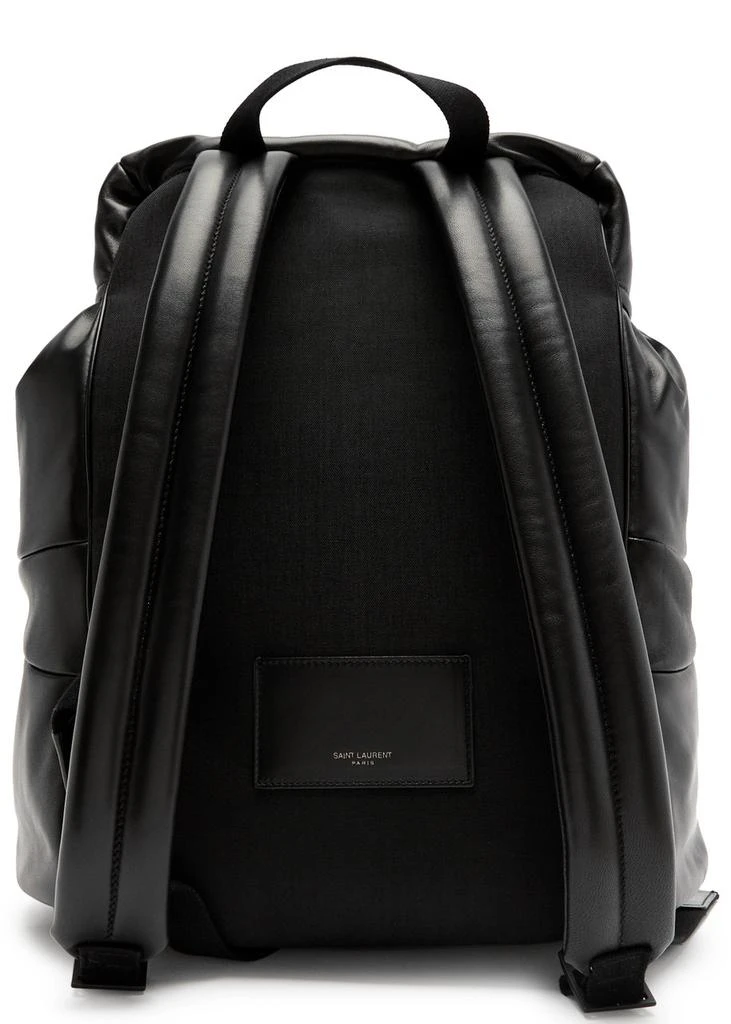 Yves Saint Laurent Logo leather backpack 2
