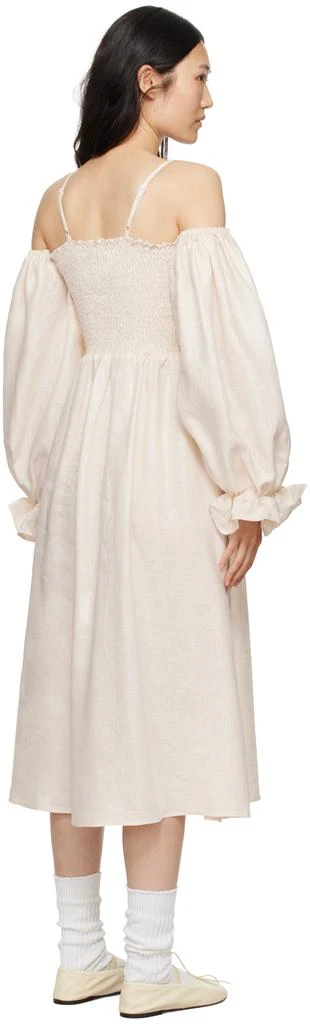Sleeper Off-White Cancan Maxi Dress 3