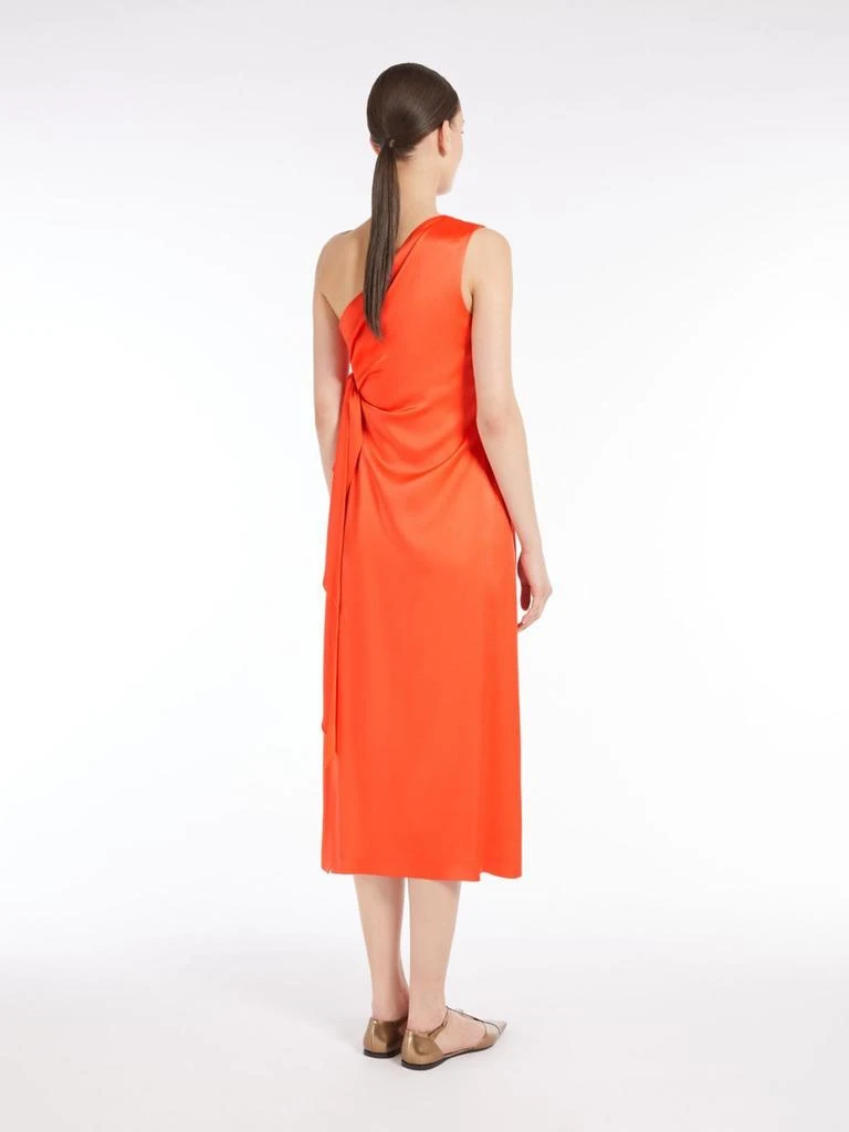 Max Mara Envers satin one-shoulder dress 3