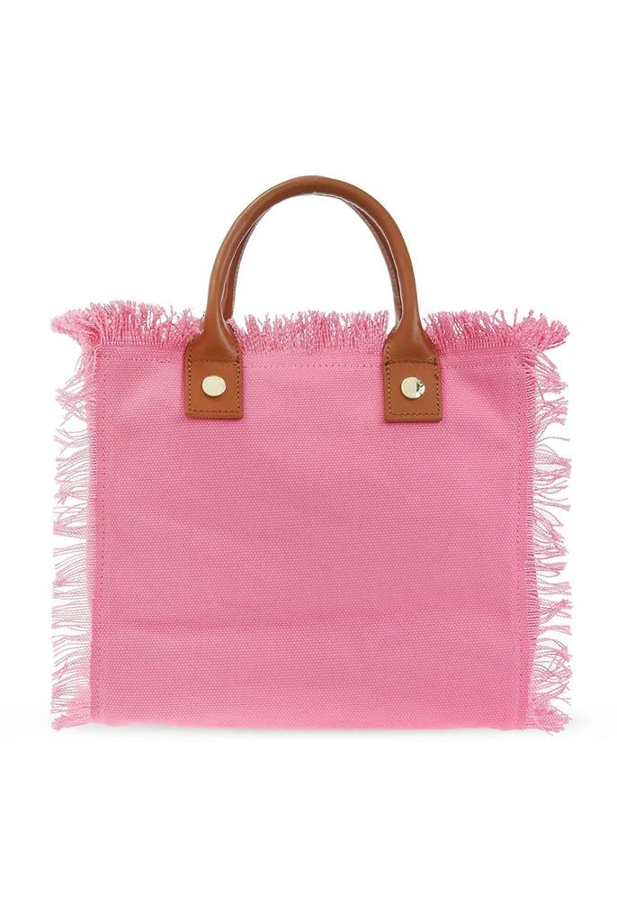 MELISSA ODABASH Melissa Odabash Fringed Handle Tote Bag 4