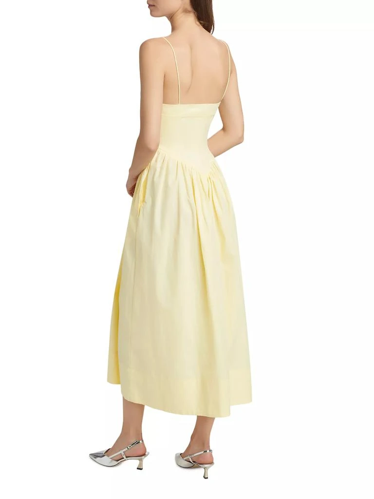 Ronny Kobo Carmine Cotton Fit & Flare Midi-Dress 5