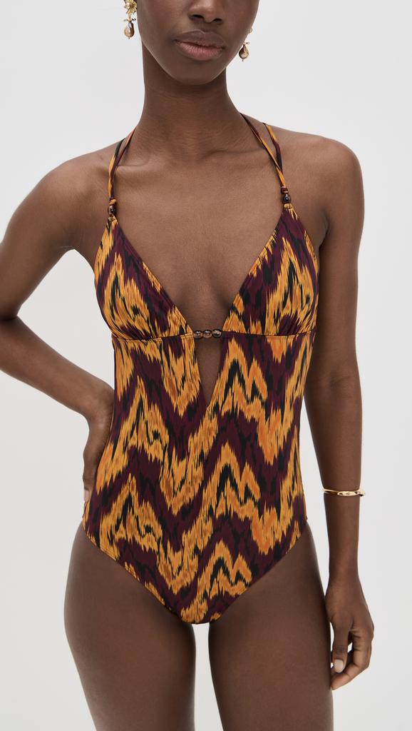 Ulla Johnson Leila Beaded Maillot