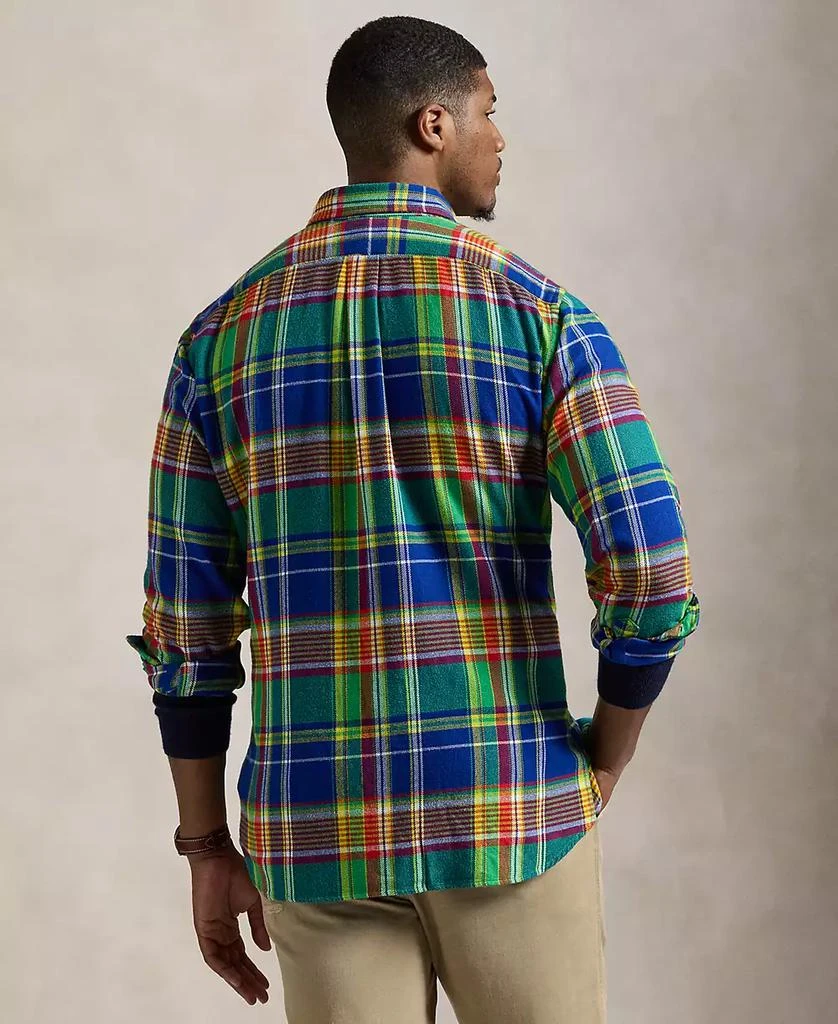 Ralph Lauren Men's Big & Tall Plaid Brushed Flannel Shirt 2
