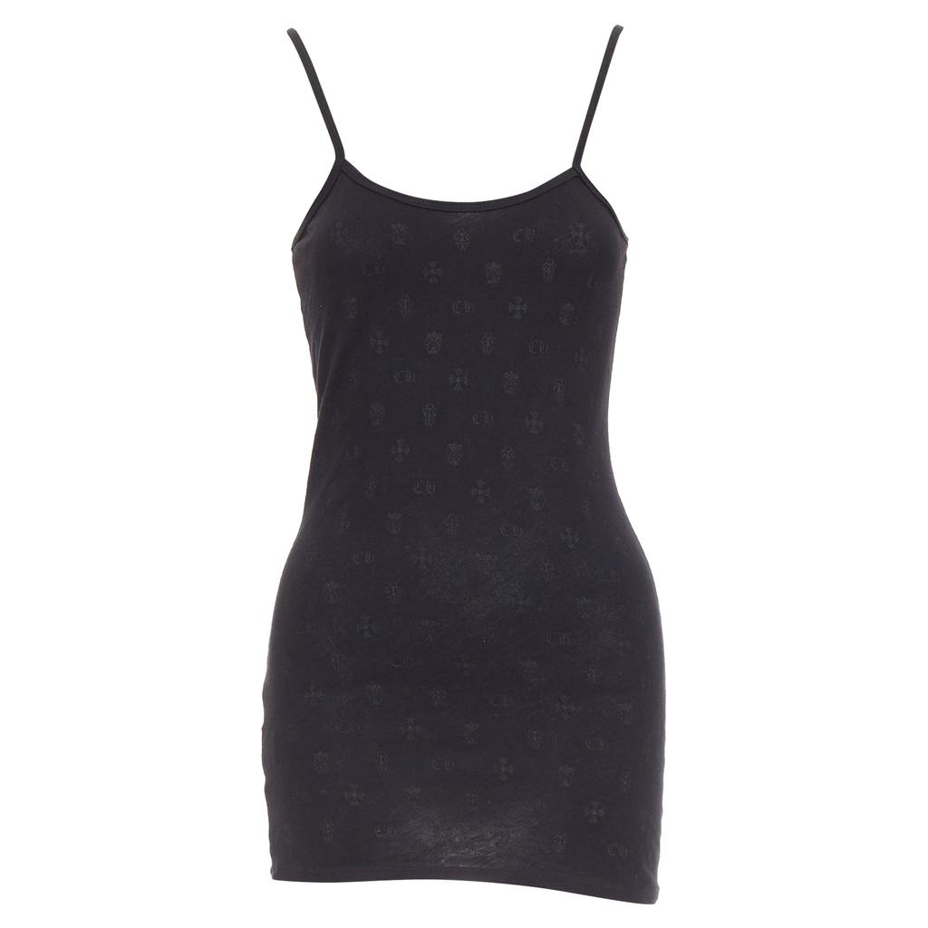 Chrome Hearts cotton dagger slip dress