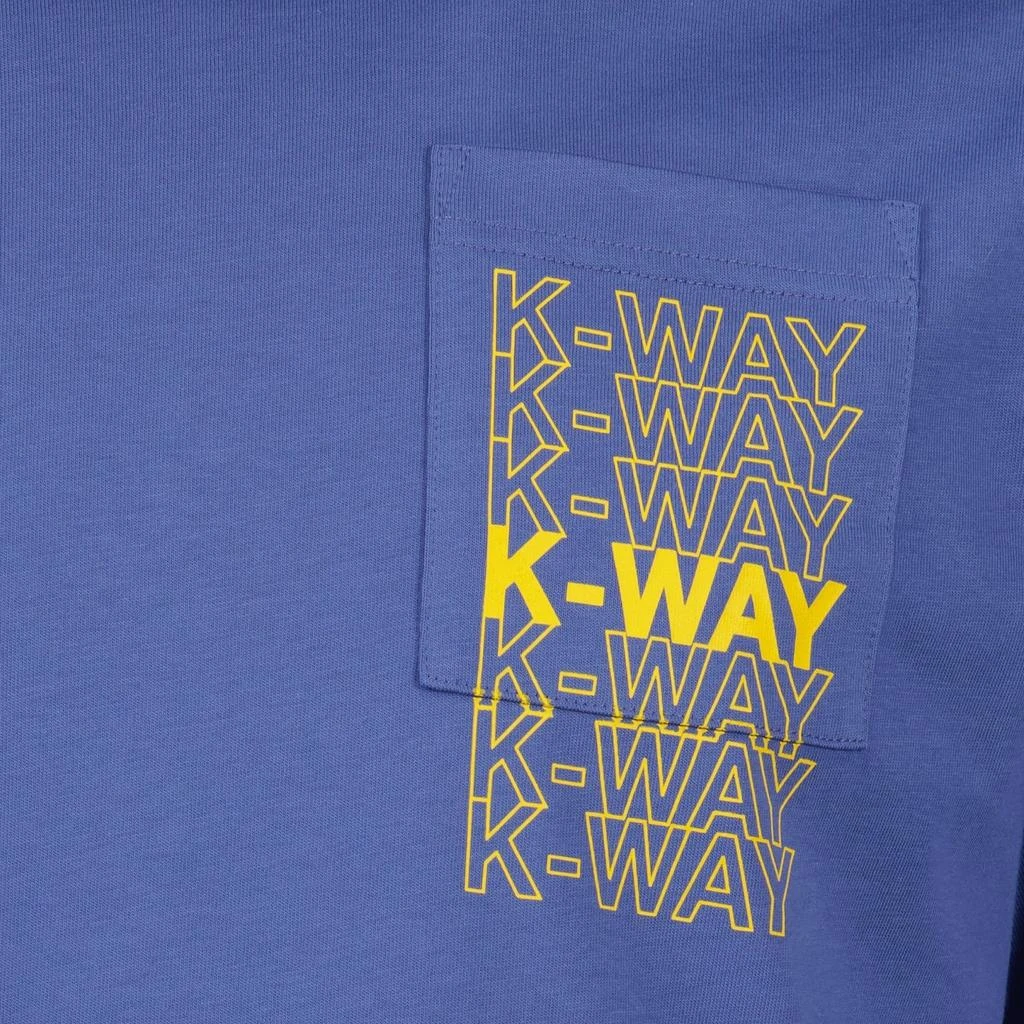 K-Way K-Way Logo Printed Crewneck T-Shirt 3