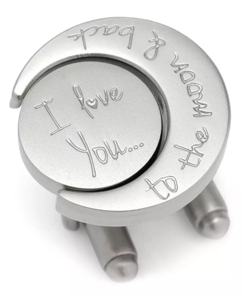 Ox and Bull Trading Co. Men's Love You to The Moon and Back Cufflinks