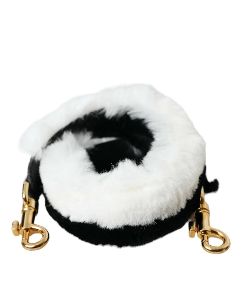 Dolce 
Gabbana Lapin Fur Accessory Shoulder Women
s Strap