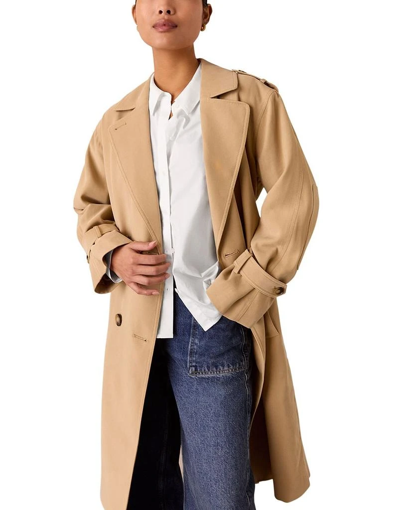 Whistles Petites Riley Trench Coat 2