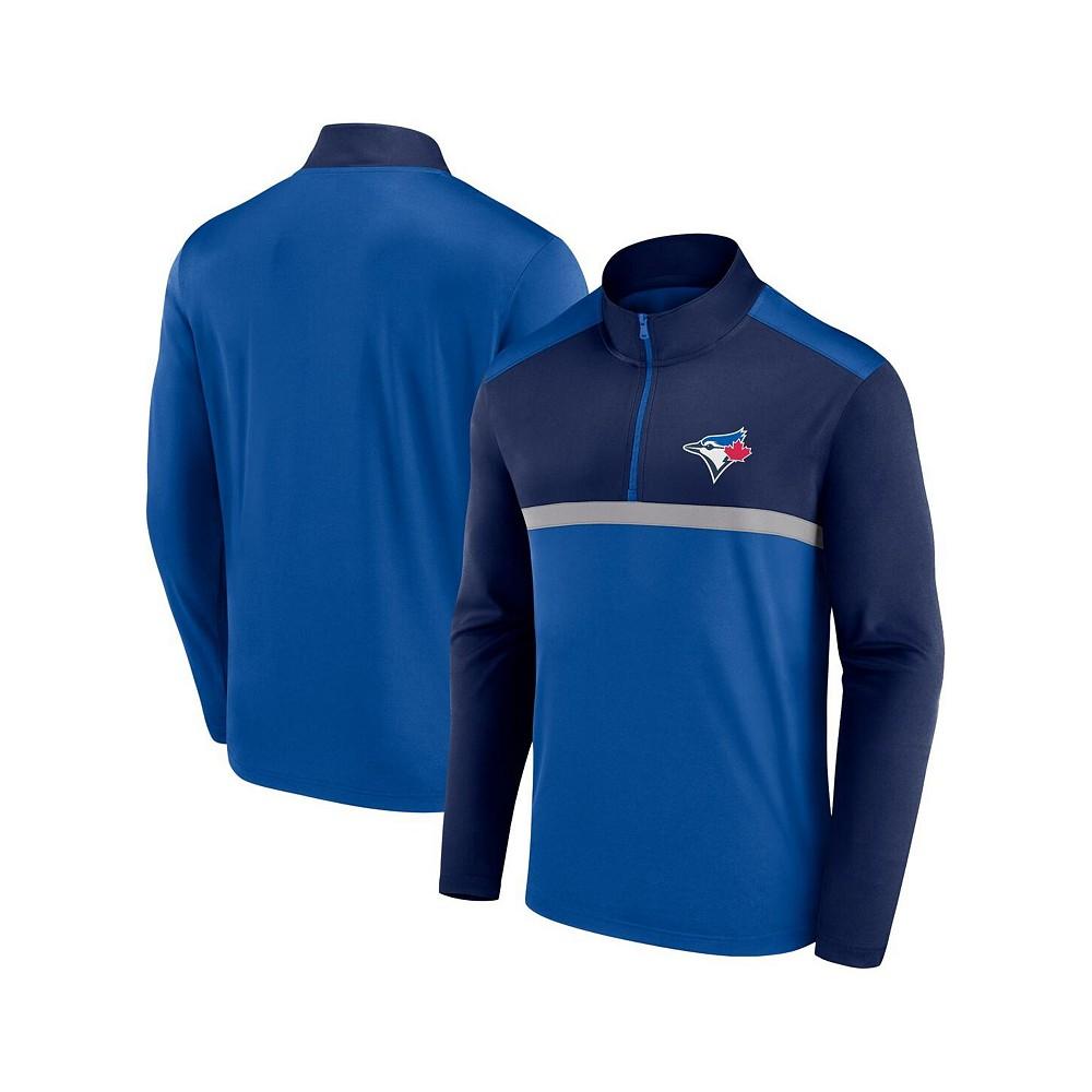Fanatics Men's Royal Toronto Blue Jays Unstoppable Quarter-Zip Top