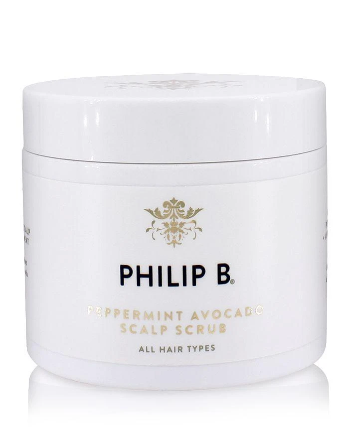 Philip B Peppermint Avocado Scalp Scrub 8 oz. 1