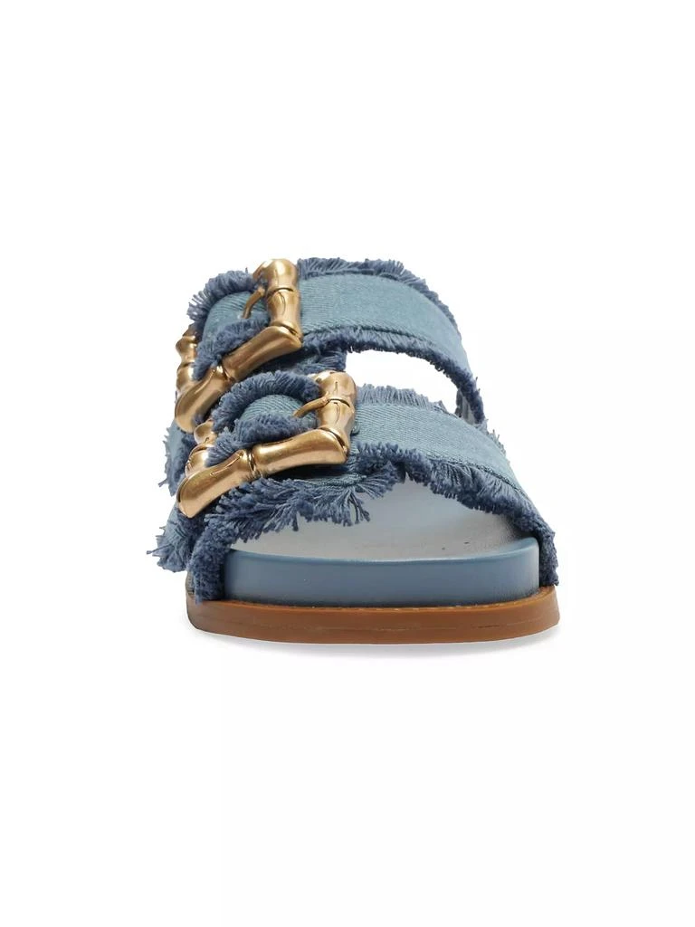 Schutz Enola Sporty Linen Sandals 6