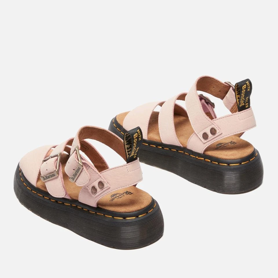 Dr. Martens DR. MARTENS WOMEN'S GRYPHON QUAD LEATHER SANDALS 4
