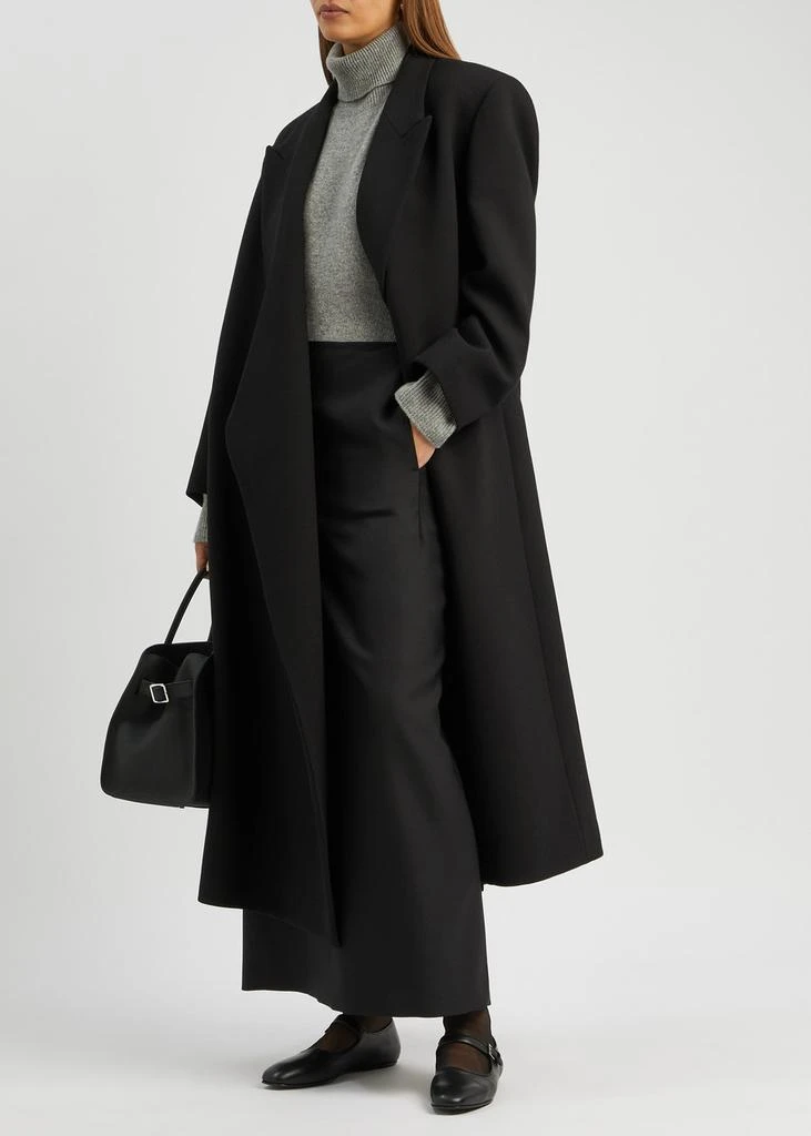 The Row Dhani oversized wool coat 4