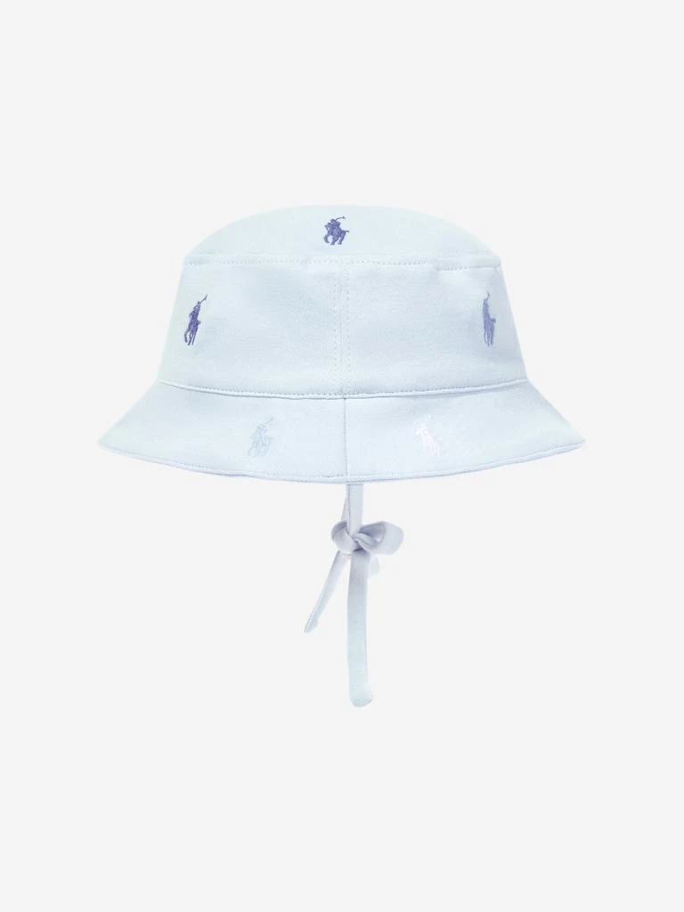 Ralph Lauren Ralph Lauren Baby Boys Logo Sun Hat in Blue 2