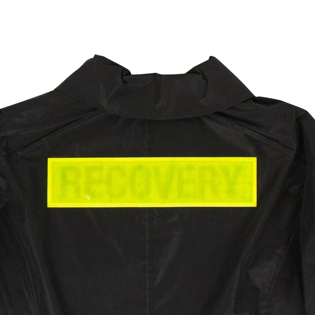 Palm Angels Women's 'Recovery' Windbreaker Coat - Black 3