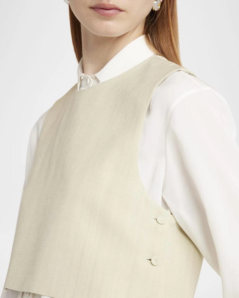 Jil Sander Crop Waistcoat 5