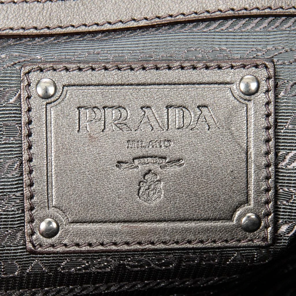 Prada Striped Tote 2