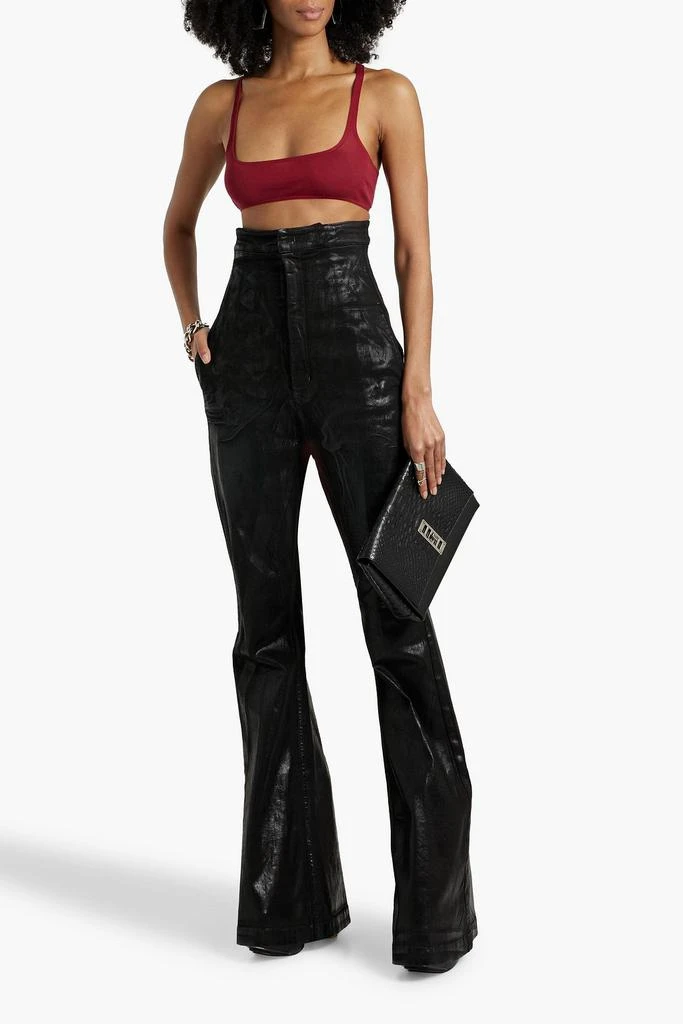 Rick Owens Cotton-jersey bra top 2