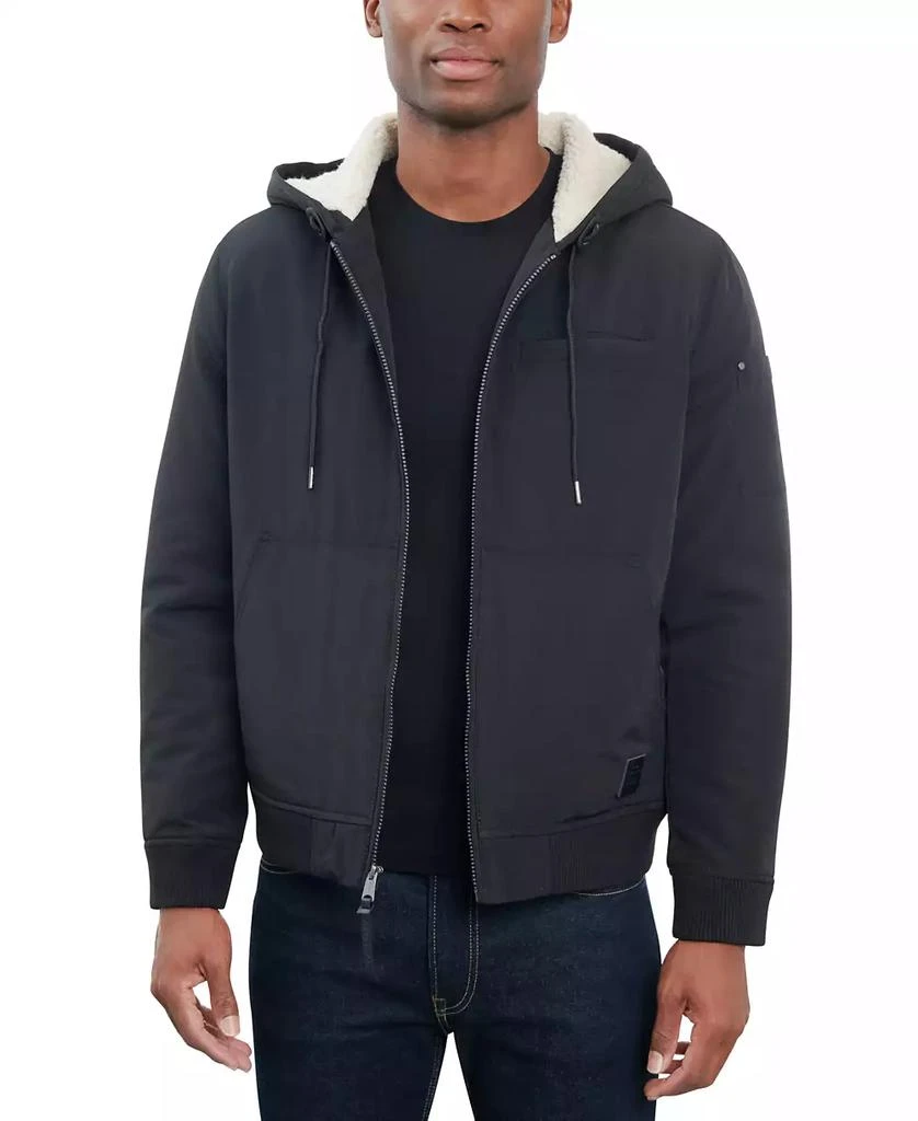 Lucky Brand Men's Fleece-Lined Zip-Front Hooded Jacket 3