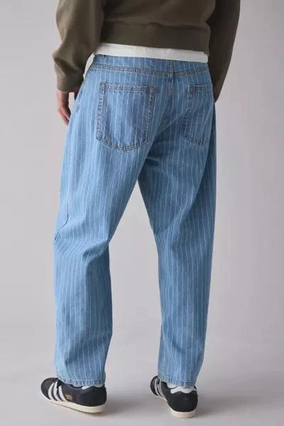 BDG BDG Pinstripe Pleated Straight Fit Denim Jean 2