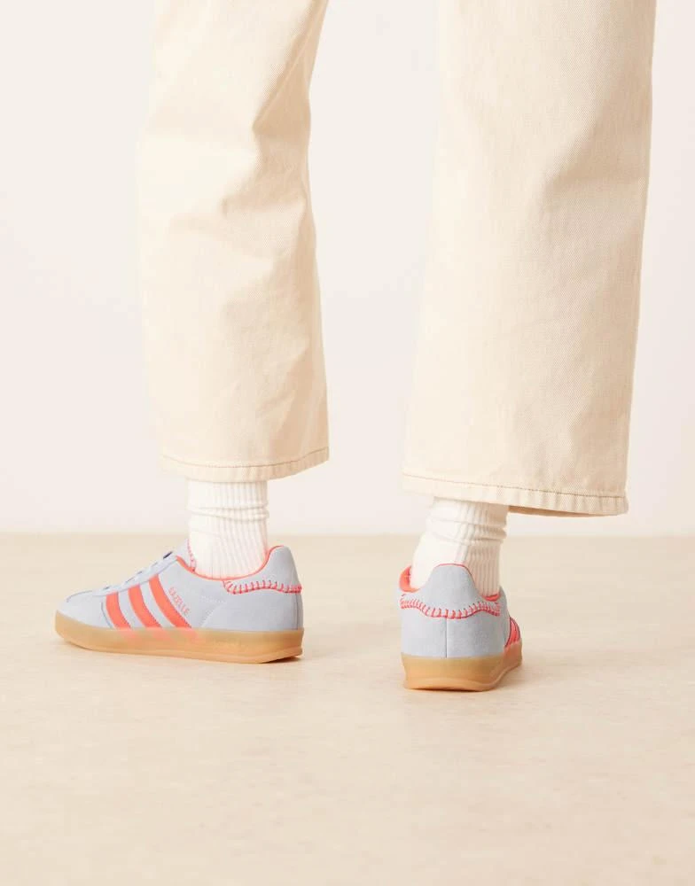 Shop adidas Originals Gazelle Indoor trainers in blue and red on Sale at  BeyondStyle  Get 36% Off adidas Originals Gazelle Indoor trainers in blue  and red with Limited-Time Flash Deals, Exclusive