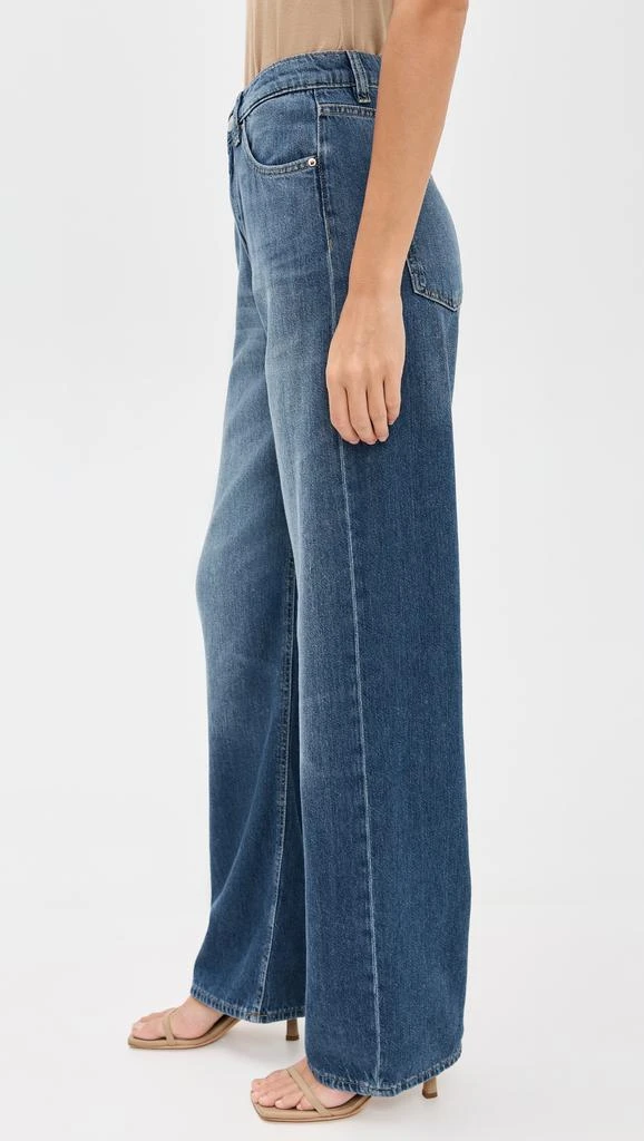 DL1961 DL Aura Karmine Refined Wide Leg High Rise Jeans 3