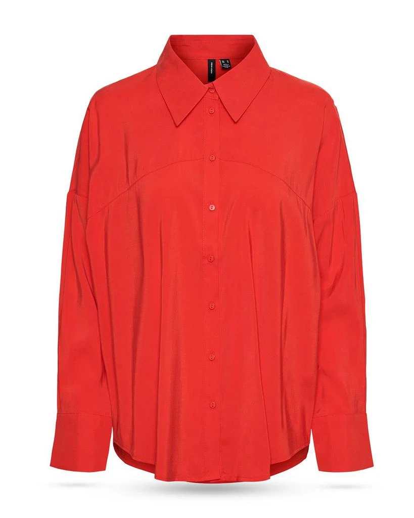 VERO MODA Vmkia Long Sleeve Shirt 4