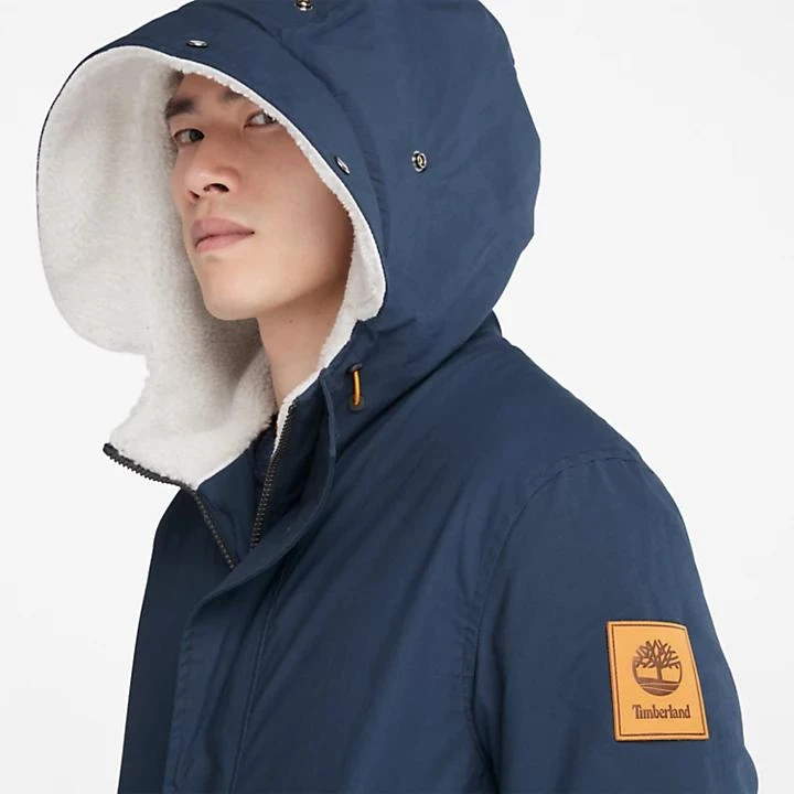 Timberland Mt. Kelsey Fishtail Parka for Men in Navy 5