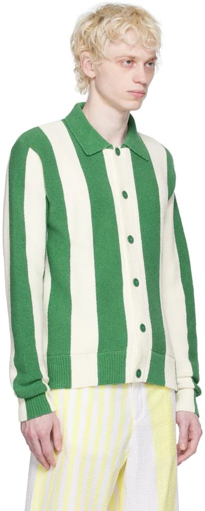 Maison Kitsune Green & Off-White Hotel Olympia Edition Polo 2