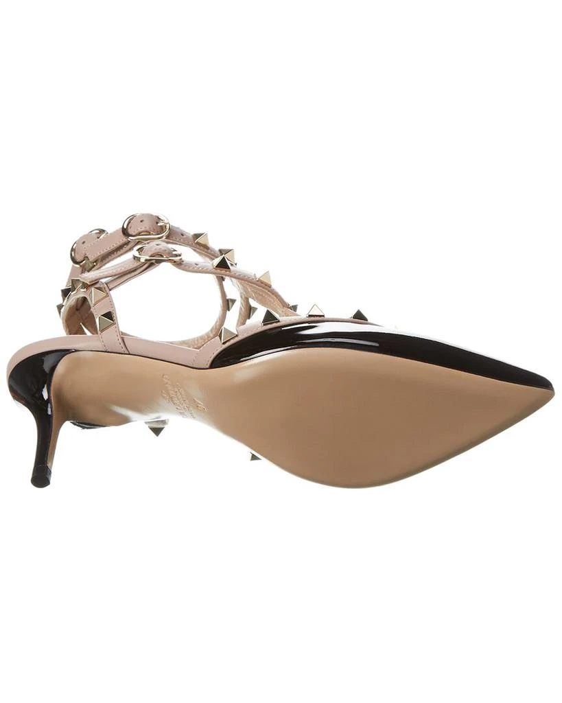Valentino Rockstud Caged 65 Patent Ankle Strap Pump 4