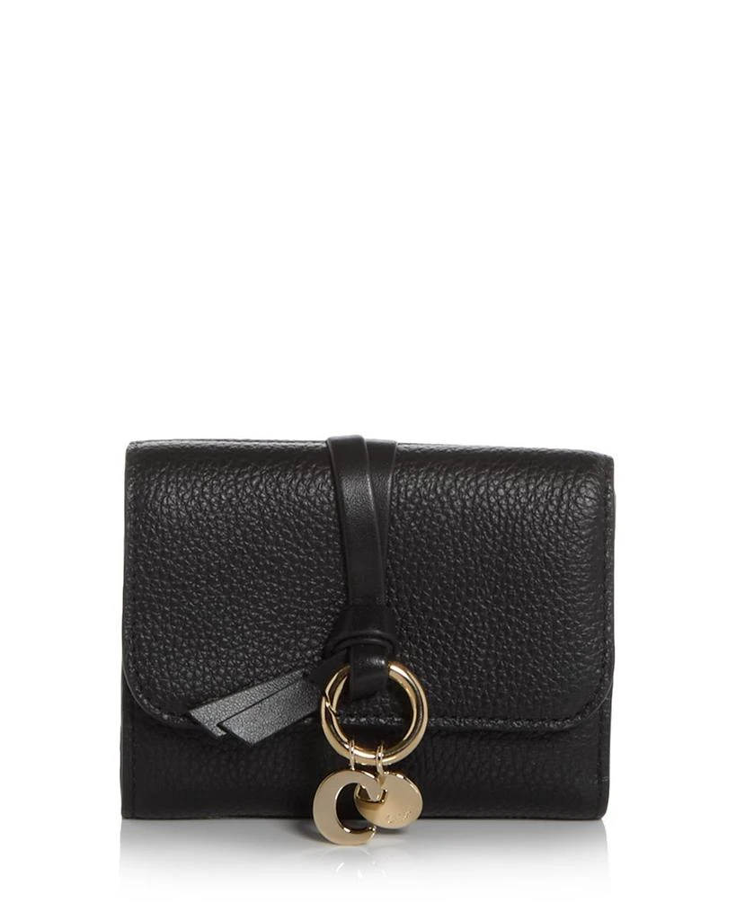 Chloé Alphabet Leather Trifold Wallet 1