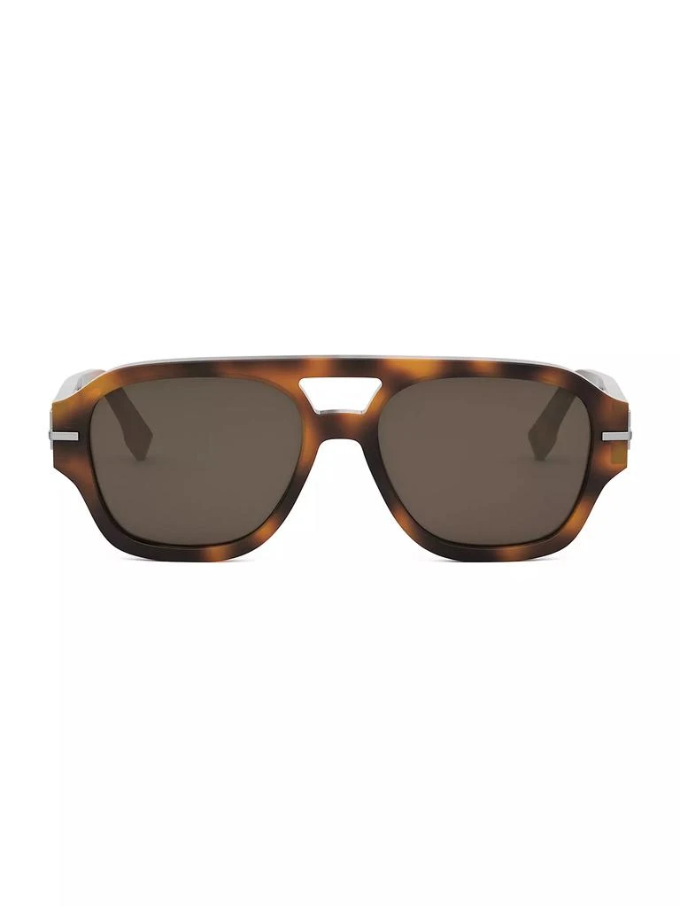 Fendi Fendigraphy 55MM Square Sunglasses 2