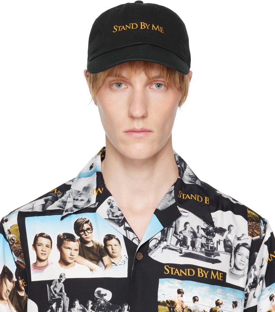 Wacko Maria Black 'Stand By Me' Cap