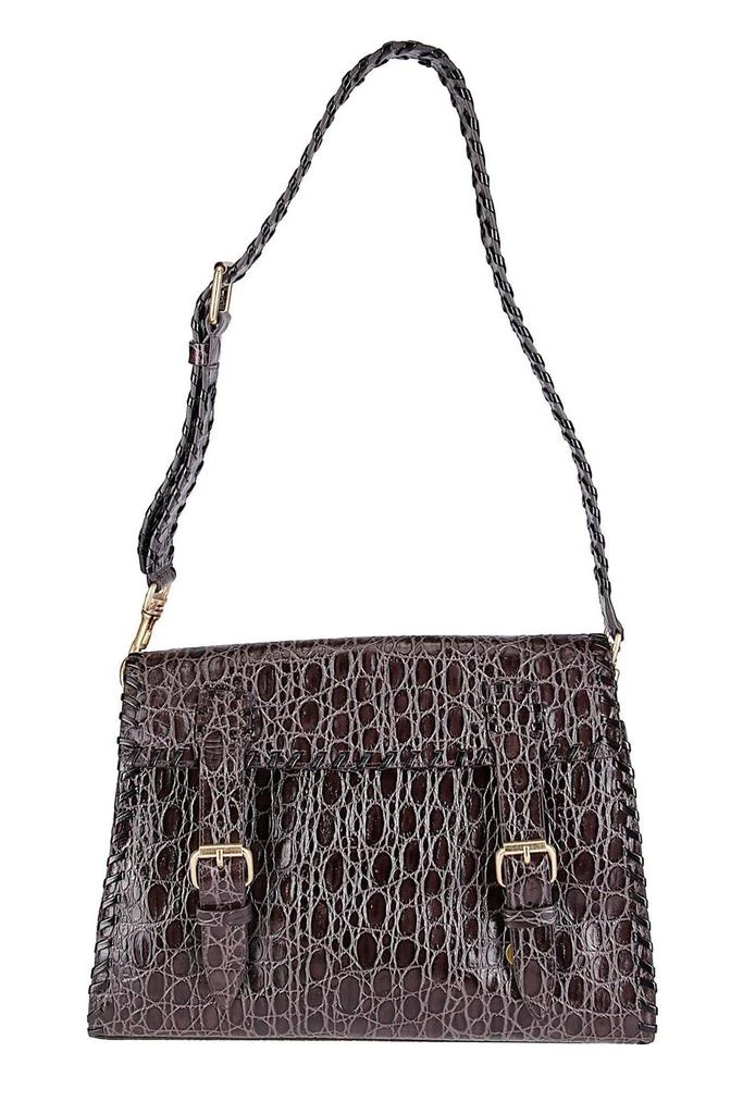 Dries Van Noten Dries Van Noten Embossed Shoulder Bag 1